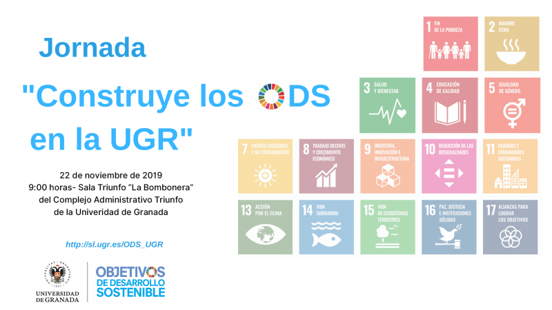 Jornada Construye los ODS en la UGR 22 de noviembre de 2019